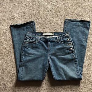 Boot cut jeans